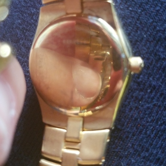 Bulova Accutron Swiss Diamond/Gold Watch 27P011 - Picture 4 of 5